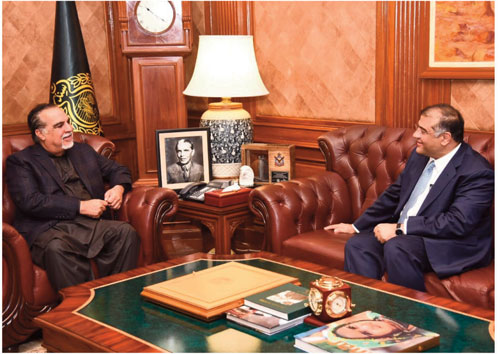 President Ismaili Council for Pakistan Hafiz Sherali called on Governor Sindh Imran Ismail at Governor’s House